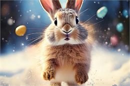 La chasse aux œufs de Pâques_Val-d'Illiez