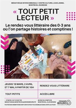 Tout petit lecteur - Grand Bourg Agglomération