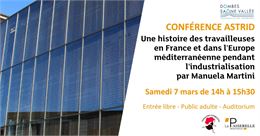 Conférence Astrid - La Passerelle Médiathèque