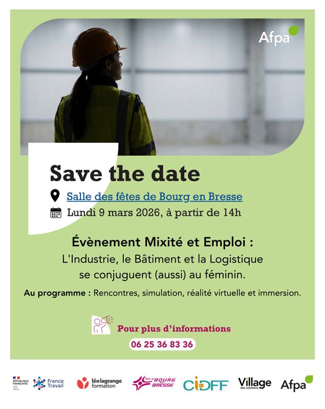 Affiche_Évènement Mixité et Emploi - AFPMA