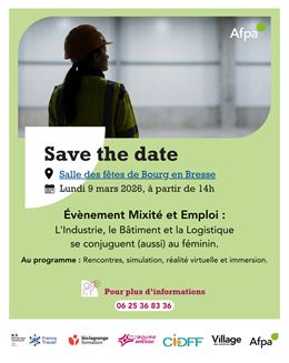 Affiche_Évènement Mixité et Emploi - AFPMA