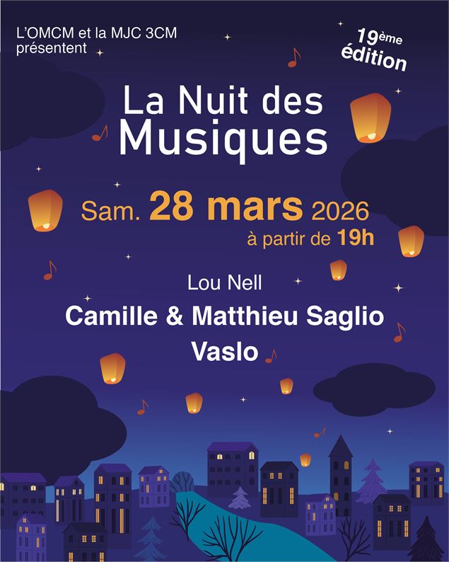 La Nuit des Musiques - 19ème édition - MJC