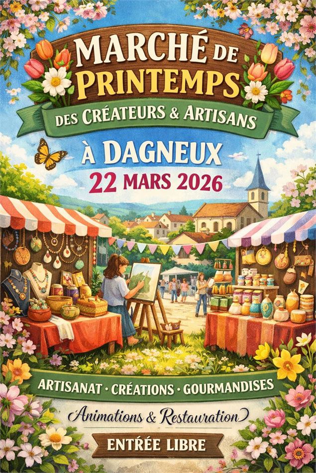 Marché de printemps des créateurs et artisans_Dagneux