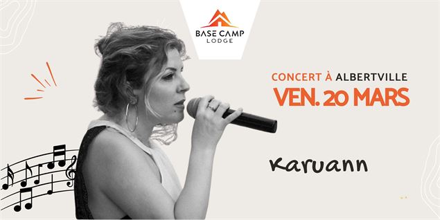 Concert live avec Karuann_Albertville