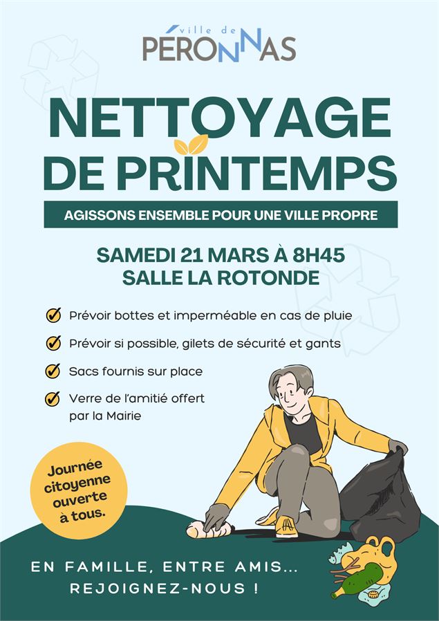 Nettoyage de printemps