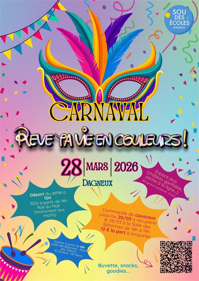 Carnaval - Rêve te vie en couleurs !