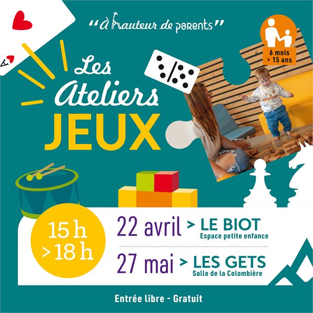 A hauteur de Parents : Ateliers jeux_Les Gets