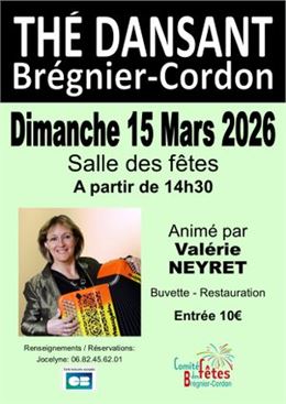 Thé dansant_Brégnier-Cordon - Comité des Fêtes