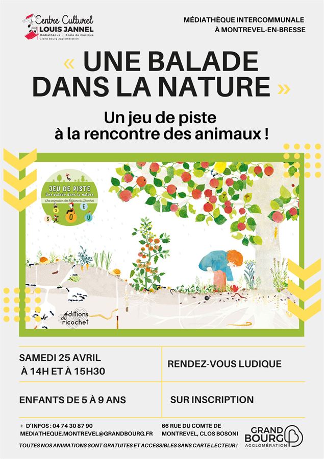 Une balade dans la nature - Editions du ricochet