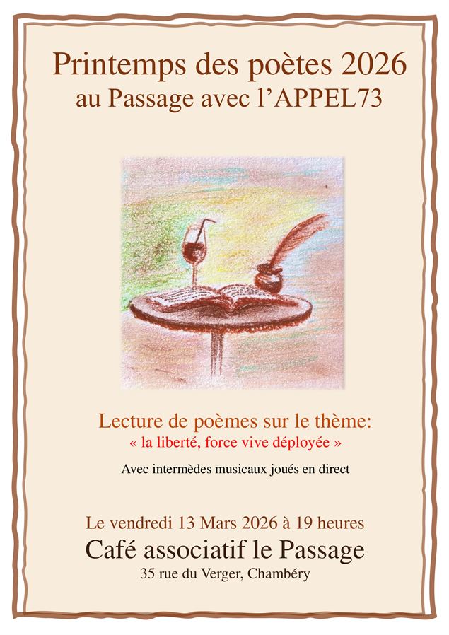 Printemps des poètes - Philipp Ollion