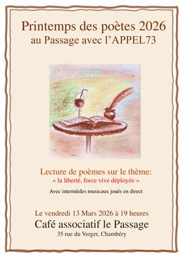 Printemps des poètes - Philipp Ollion