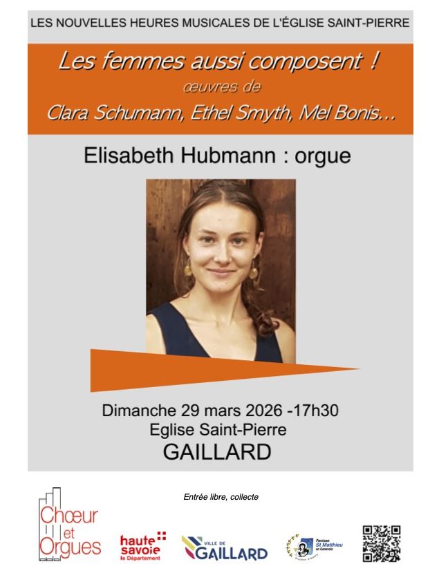 Nouvelles Heures Musicales - Affiche - Choeur et orgues