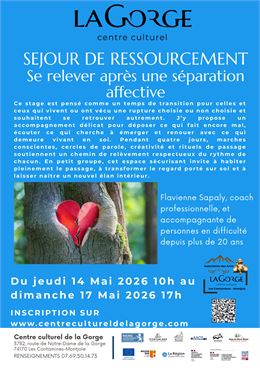 Séjour "Se relever après une séparation affective" au Centre Culturel de la Gorge_Les Contamines-Mon