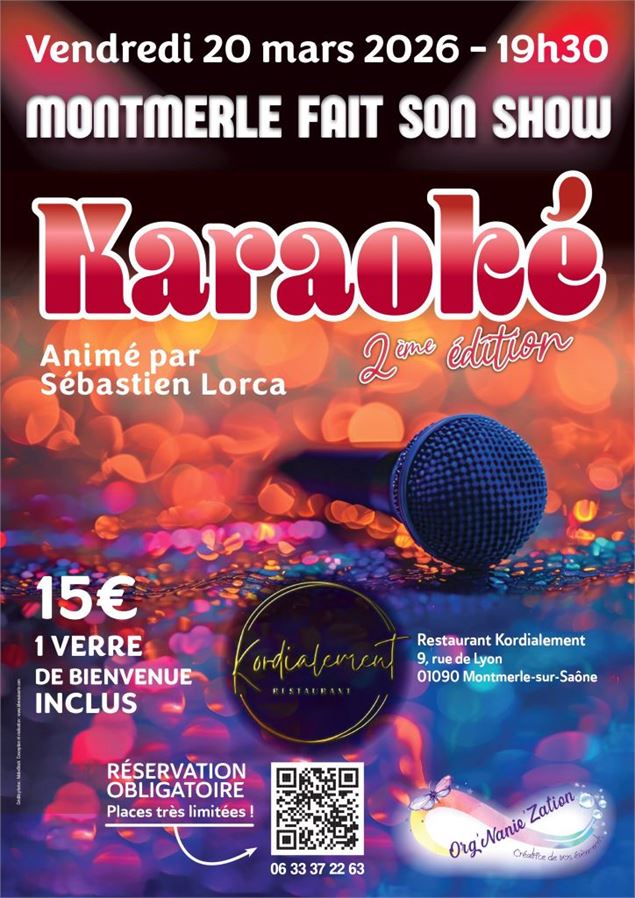 Montmerle fait son show Karaoké Live_Montmerle-sur-Saône