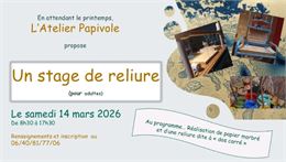 Stage de reluire_Haut Valromey - Atelier Papivole
