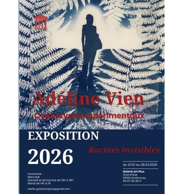 Exposition cyanotypes expérimentaux 