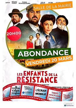Affiche cinéma Abondance - ADCA