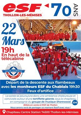 Affiche esf - Esf Thollon