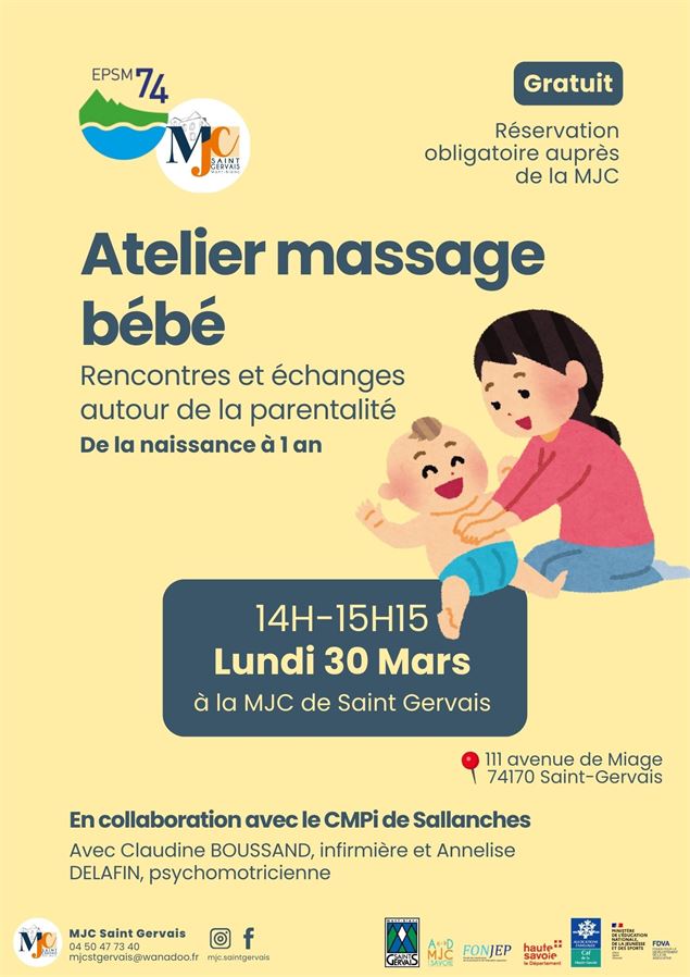Atelier massage bébé_Saint-Gervais-les-Bains