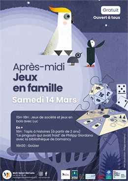 MJC - Les après-midi jeux en famille_Saint-Gervais-les-Bains