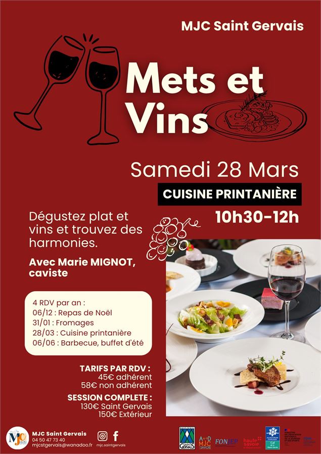 Mets et vins : Fromages et Vins_Saint-Gervais-les-Bains