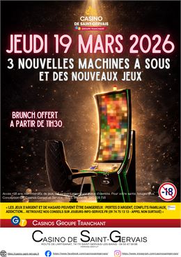 Nouveautés et brunch au Casino_Le Fayet