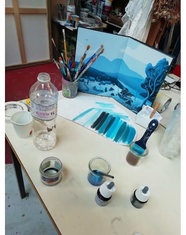 Atelier pop-up ! en lien avec le spectacle bleu nuit à l'intégral_Belley - L'intégral