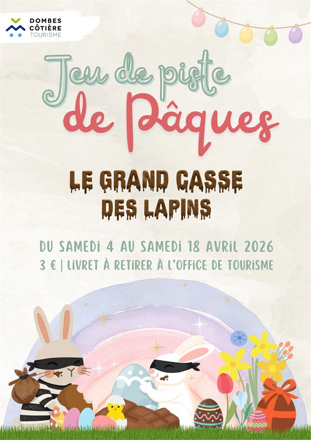 Jeu de piste de Pâques | Le grand casse des lapins_Miribel - DCT