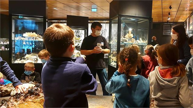 Visite guidée avec un cristallier - Musée des Cristaux