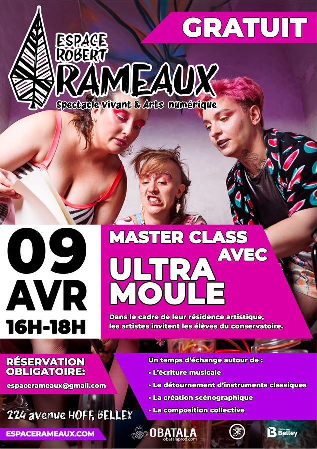 masterclass avec ultramoule - obatala