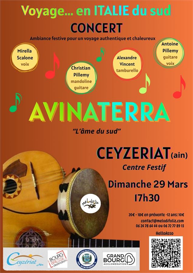 Concert Avinaterra.....voyage en Italie du Sud - CR