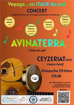 Concert Avinaterra.....voyage en Italie du Sud - CR