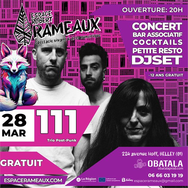 111 à lEspace Rameaux - obatala