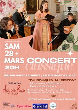 Concert Classique : Du Bouquin au Piston - Ensemble Double Face