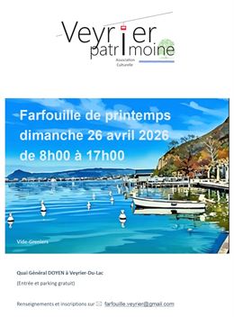 Farfouille -Vide grenier de printemps_Veyrier-du-Lac - Veyrier Patrimoine