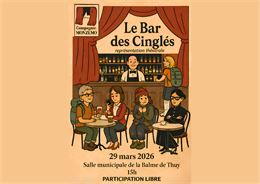 Théâtre "le bar des cinglés"_La Balme-de-Thuy - Compagnie Monzemo