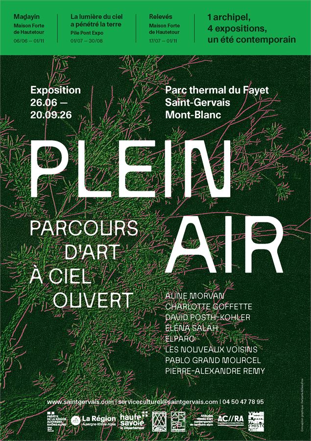 Plein Air, parcours d'art à ciel ouvert_Saint-Gervais-les-Bains - Perluette & Beaufixe