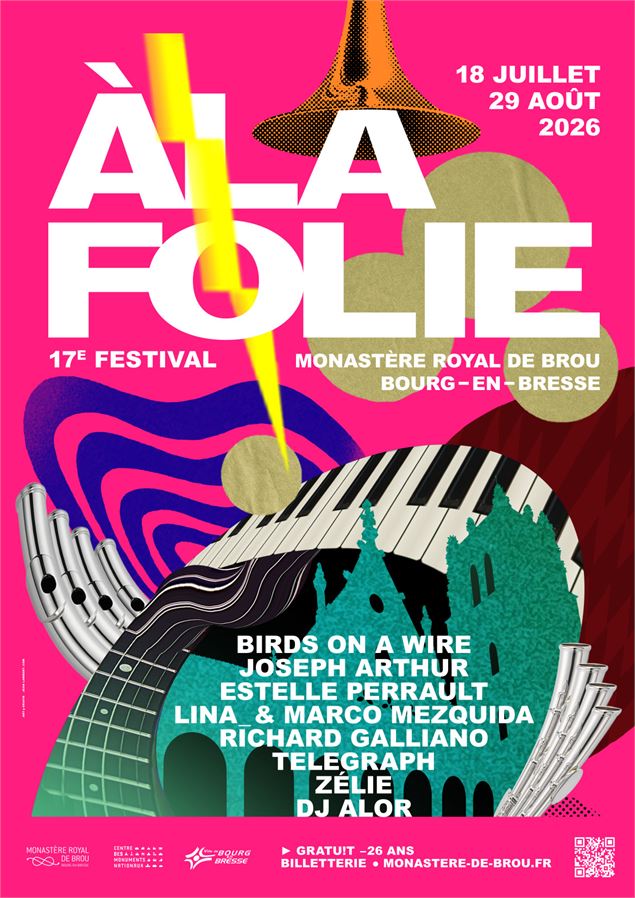 AFFICHE 20268Festival ÀLAFOLIE - ©Monastère royal de Brou