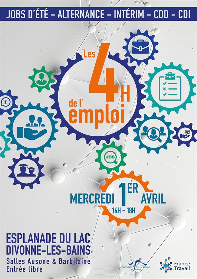 Les 4h de l'emploi_Divonne-les-Bains - service communication mairie