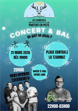 Concert et bal des Jeunesses partent en piste_Riddes