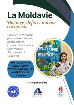 Conférence : La Moldavie, Histoire et défis et avenir européen_Albertville