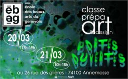 EBAG : Portes Ouvertes Classe Prépa 2026_Annemasse - EBAG-Annemasse Agglo