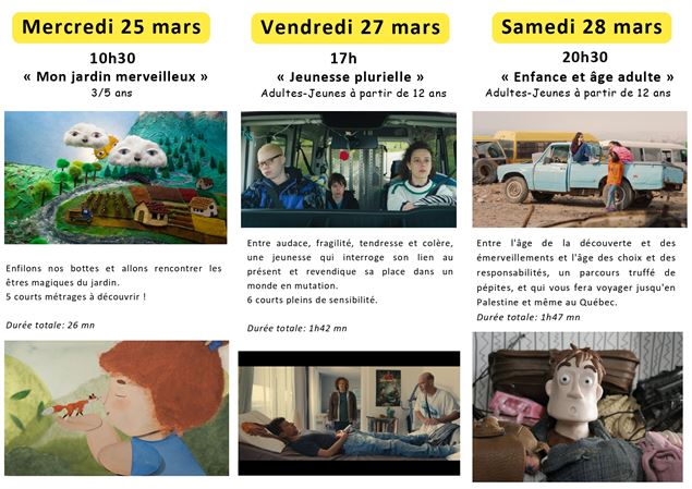 Fête du Court métrage - Bibliothèque de Brénod