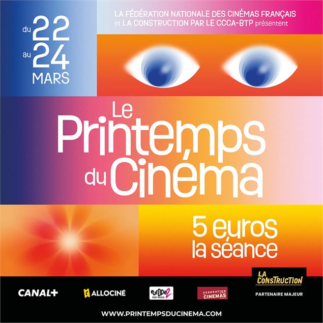 Affiche du printemps du cinéma - FNCF