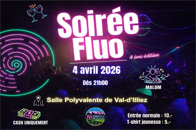 Soirée Fluo_Val-d'Illiez