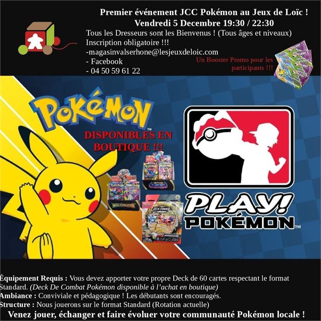 Soirée pokémon _Valserhône_Valserhône