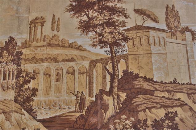 Papier peints de la Mairie de Saint-Pierre d'Albigny - OT Coeur de Savoie