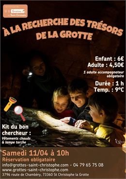 Visite "A la recherche des trésors de la grotte" - Beauvoir Photographie