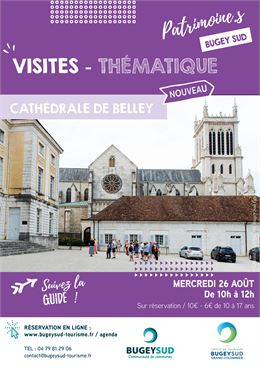 Visite thématique : la Cathédrale Saint Jean-Baptiste de Belley - Office de Tourisme Bugey Sud Grand