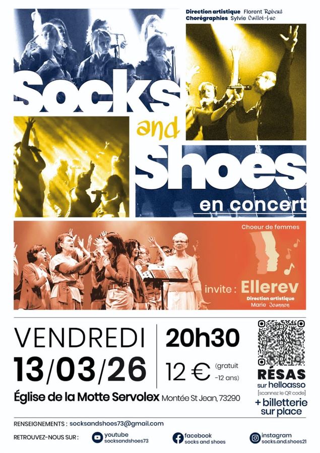Concert des Socks and Shoes et du Choeur féminin ElleRev - Vincent Grillot Sanna